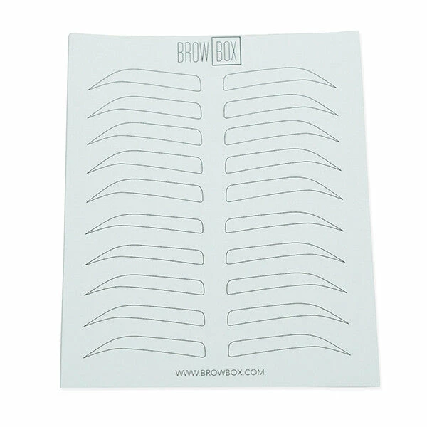 Brow Box Eyebrow Notepad 1 Brow Box Eyebrow Notepad