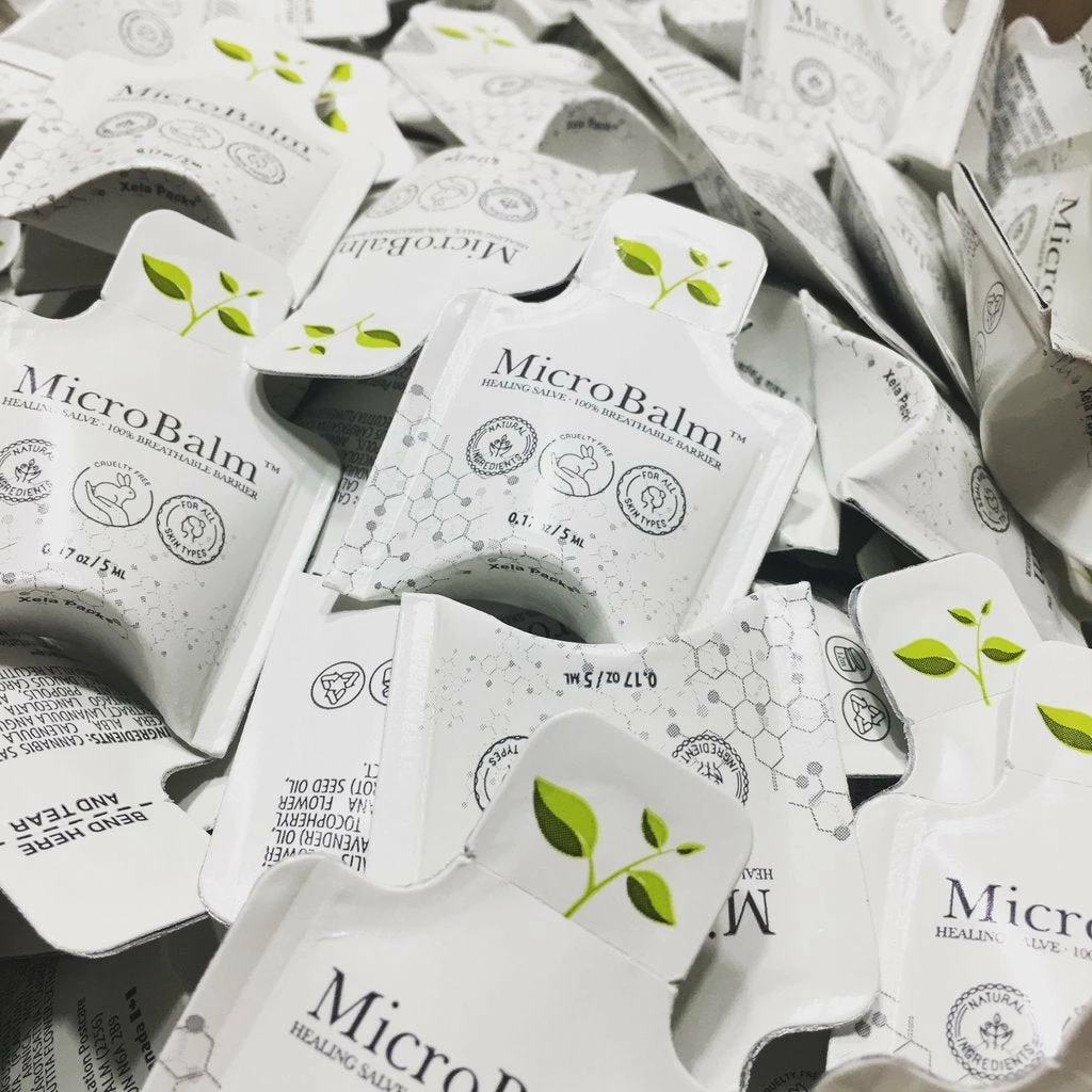 Membrane (10 Pack) MicroBalm Pillow Packs - (5ml Each) - Sampler Pack PRE/POST CARE 4 Membrane (10 Pack) MicroBalm Pillow Packs - (5ml Each) - Sampler Pack PRE/POST CARE