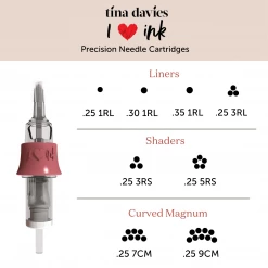 Tina Davies NEEDLES/CARTRIDGES I ❤ INK Needle Cartridges
