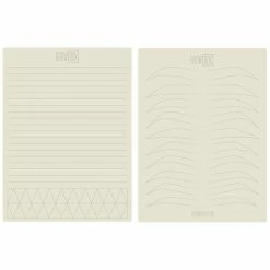 Browbox "NEW" Eyebrow Practice Skin Double Sided ACCESSORIES