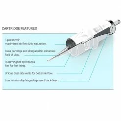 Microbeau VERTIX NANO CARTRIDGE 3RL 0.25MM NEEDLES/CARTRIDGES